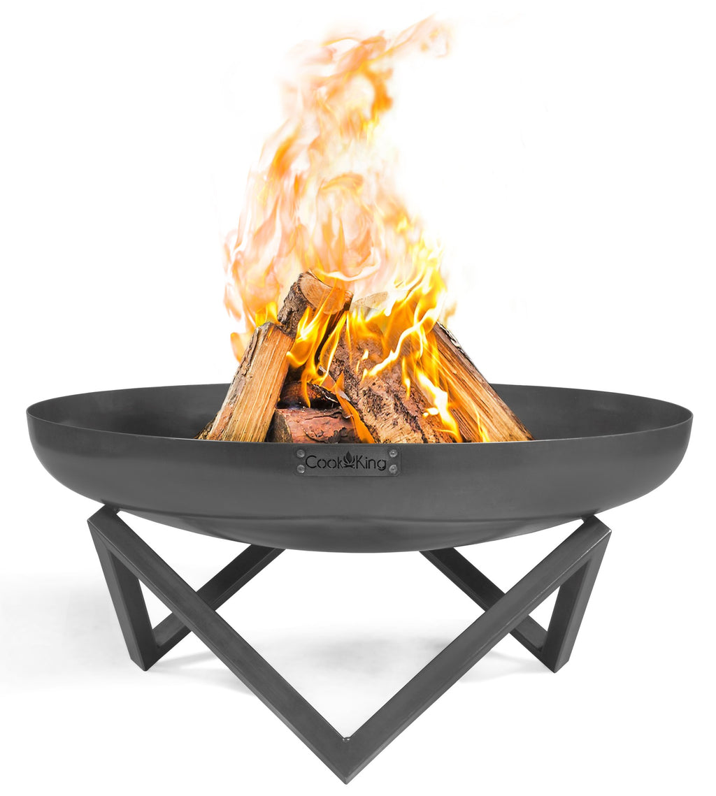 Cook King Santiago 60cm Fire Bowl, studio detail shot 10