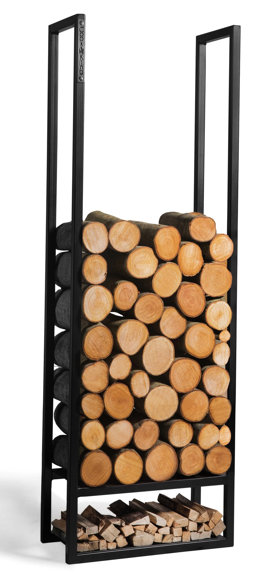 Cook King 120x40x20 cm Wood Rack ATOS on a white background