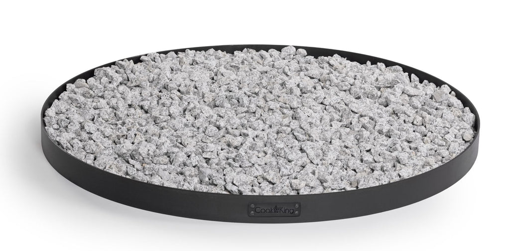 Cook King Round Fire Bowl Base for Decorative Stones photograph 1