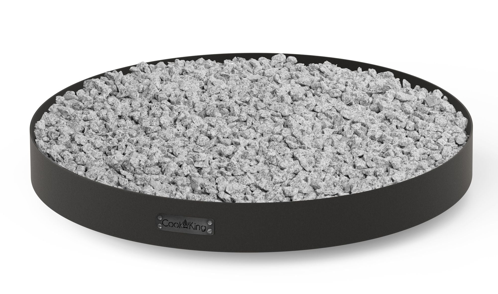 Cook King Round Fire Bowl Base for Decorative Stones photograph 2