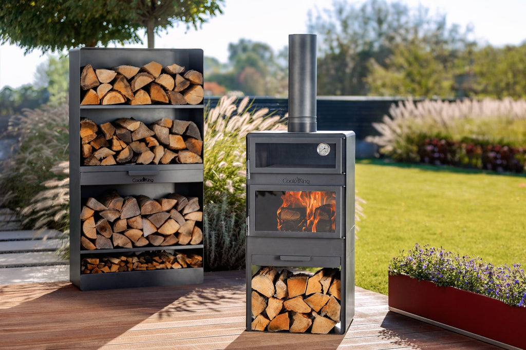 Cook King Vento Garden Stove with Oven and Log Storage photograph 9