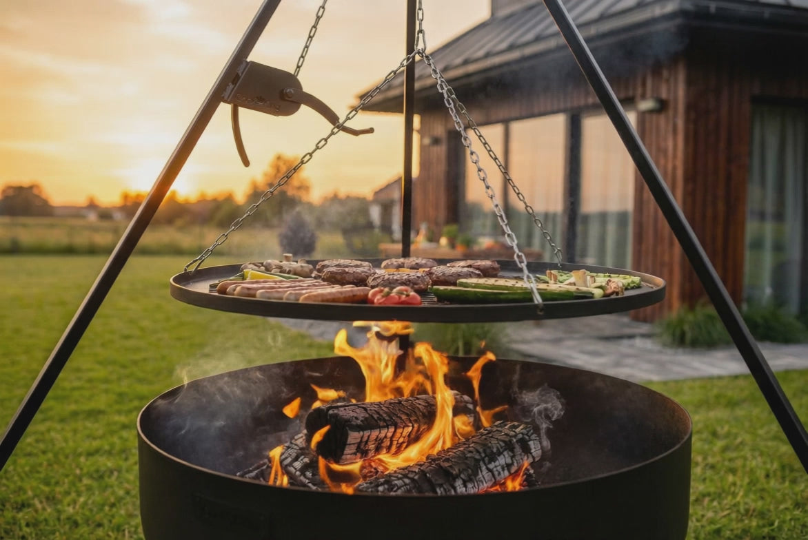 Cook King Viking XXL 80cm Fire Bowl video