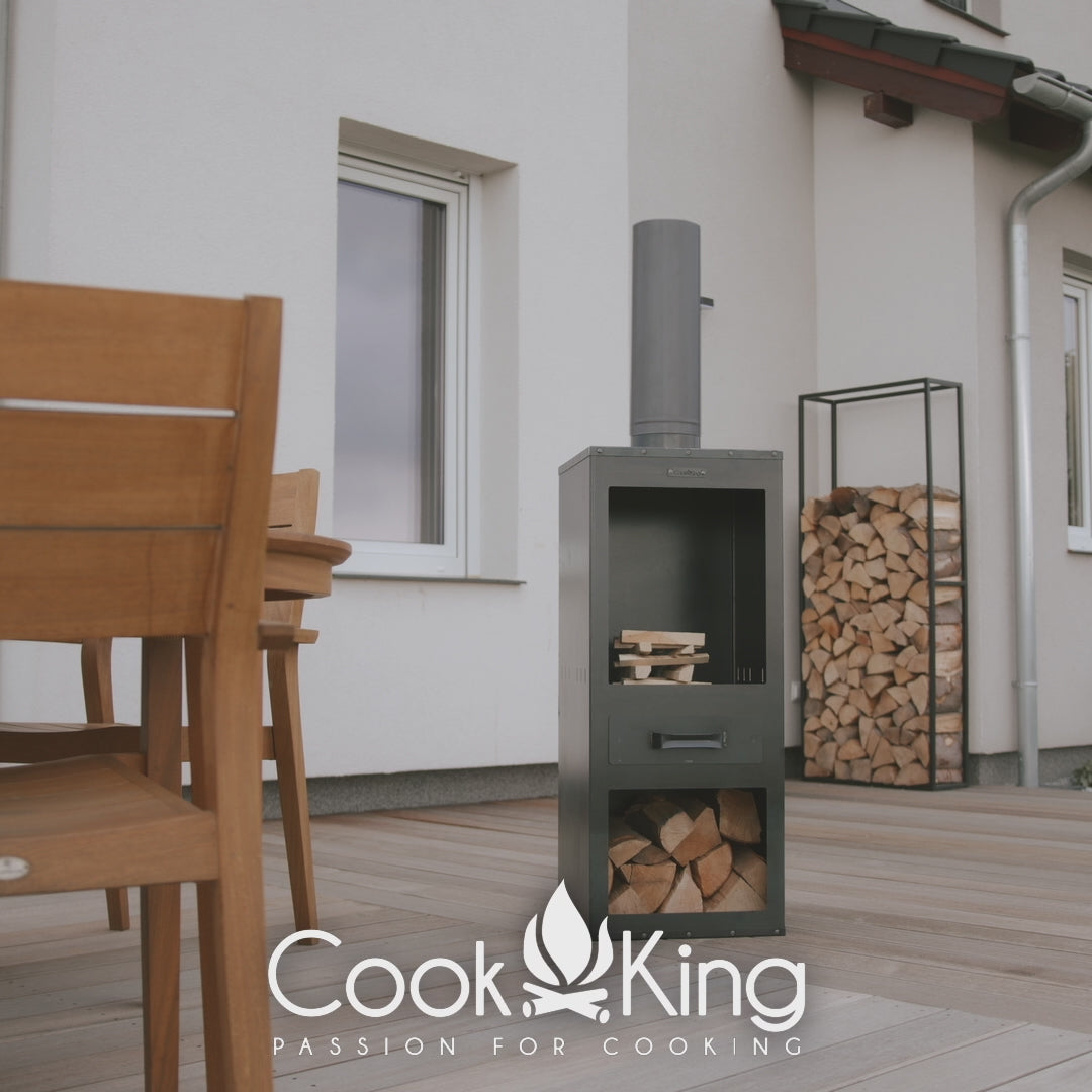Cook King Garden Stove ROSA in use, video