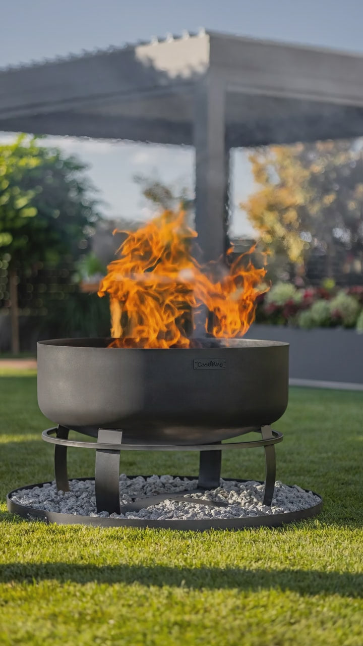 Cook King Viking XXL 80cm Fire Bowl video